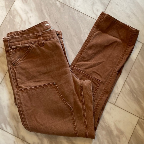 Carhartt Pants - CARHARTT | 14 regular | slim straight | pants | faded chestnut brown |